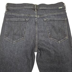 Mother The Stunner Ankle Step Fray Disco Dolls in Dark Wash Size 32